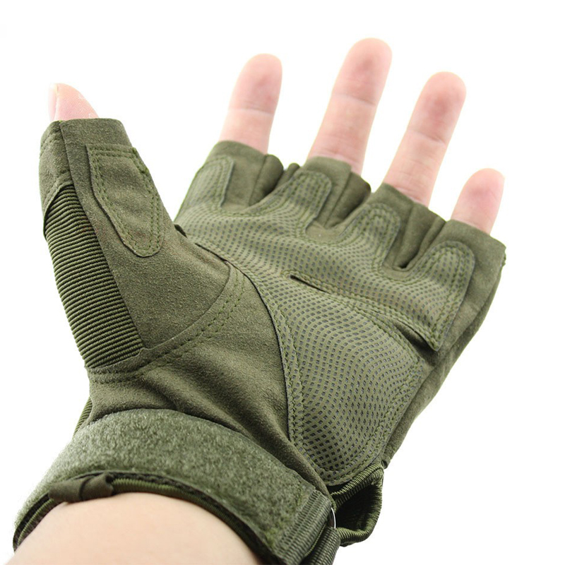 Tactical Half Finger Gloves Outdoor Combat Multi Functional